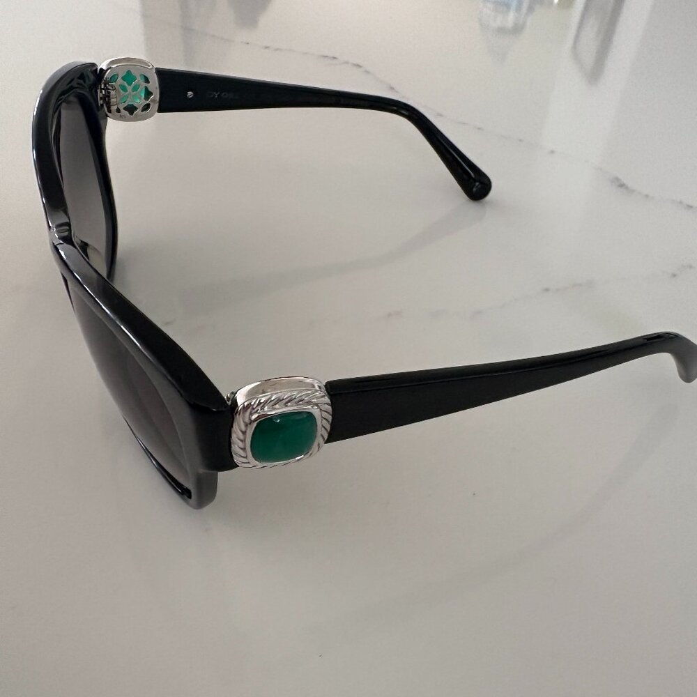 David Yurman Black Onyx Sunglases - Picture 4 of 10